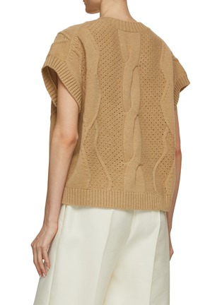 Back View - Click To Enlarge - AERON - Noam Sleeveless Sweater