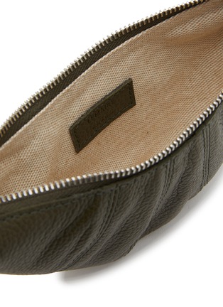Detail View - Click To Enlarge - LEMAIRE - Croissant Leather Coin Purse Necklace