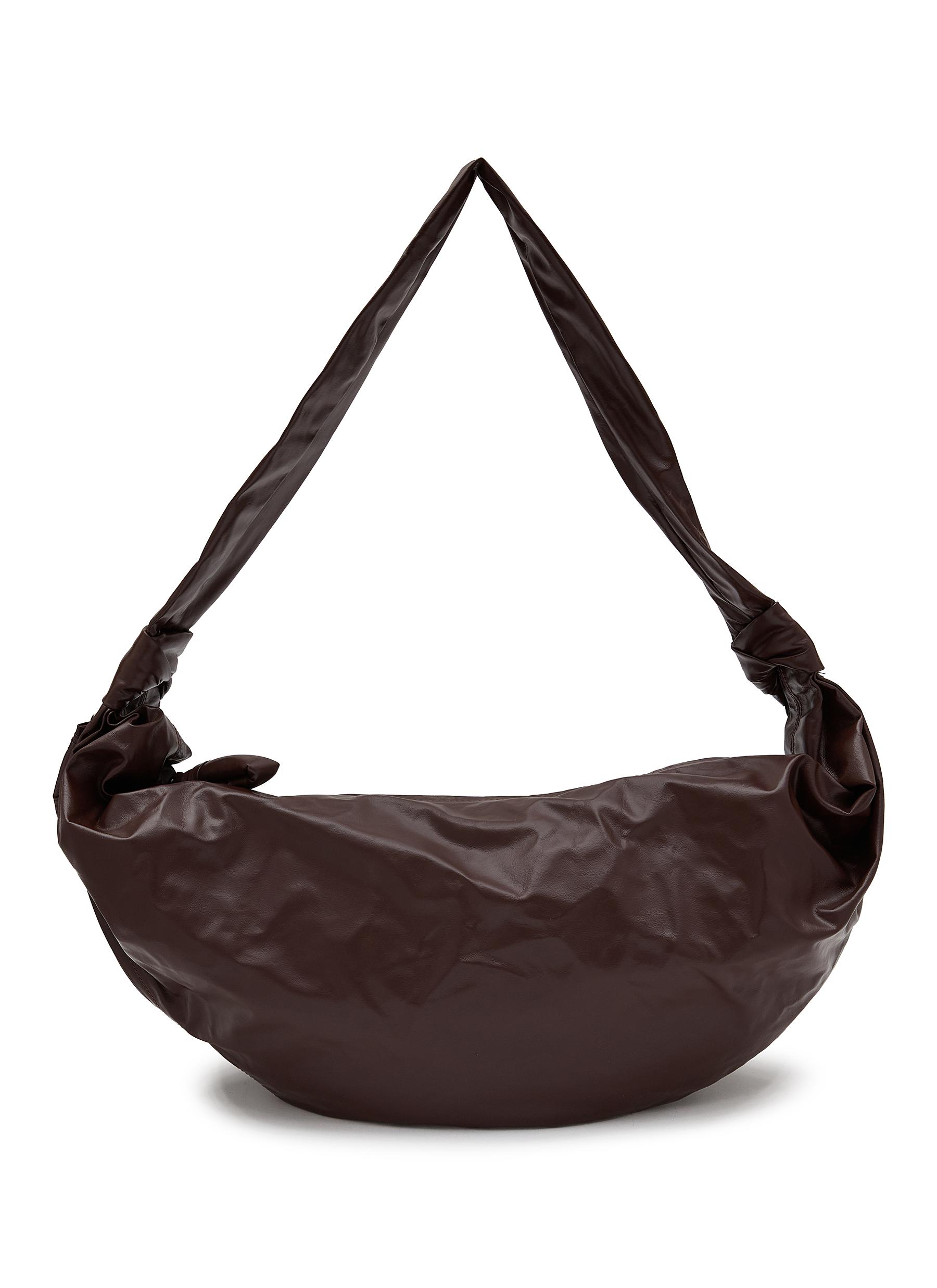 Lemaire Leather Croissant Shoulder Bag