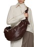 Figure View - Click To Enlarge - LEMAIRE - Large Soft Croissant Crossbody Bag