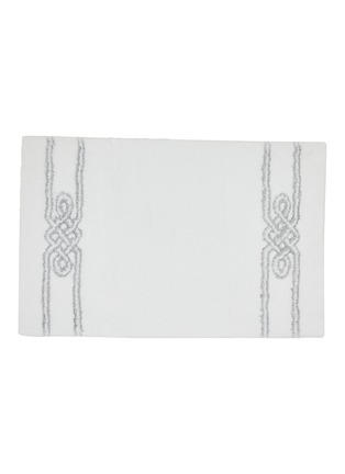 Main View - Click To Enlarge - ABYSS - Emser Bath Rug — Silver