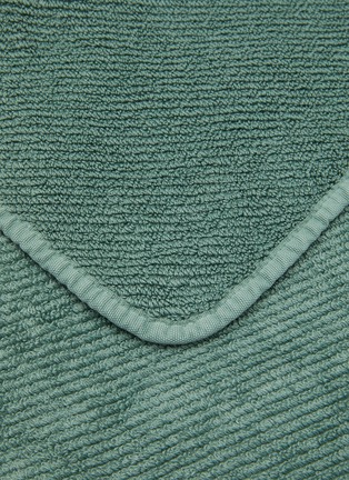 Detail View - Click To Enlarge - ABYSS & HABIDECOR - Twill Bath Sheet — Evergreen