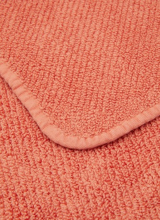 Detail View - Click To Enlarge - ABYSS & HABIDECOR - Twill Bath Sheet — Terracotta