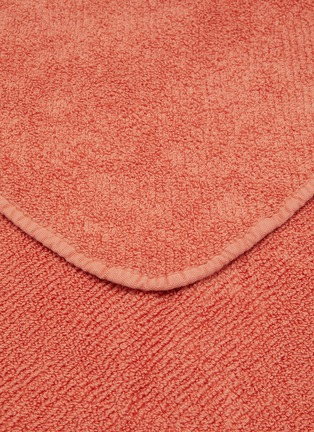 Detail View - Click To Enlarge - ABYSS & HABIDECOR - Twill Guest Towel — Terracotta
