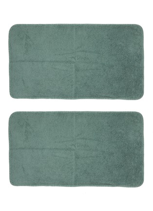 Main View - Click To Enlarge - ABYSS & HABIDECOR - Twill Guest Towel — Evergreen