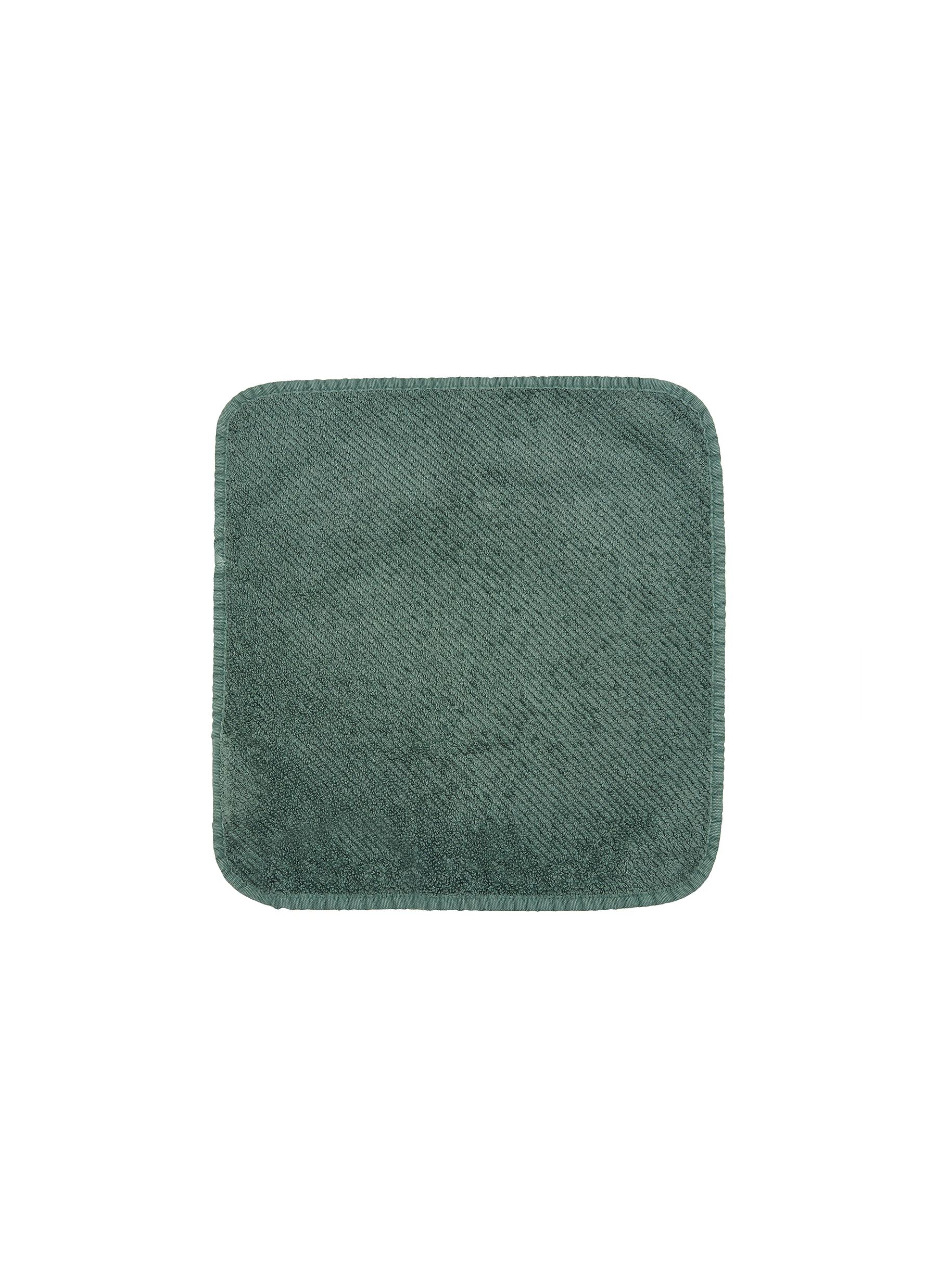 Twill Face Towel — Evergreen