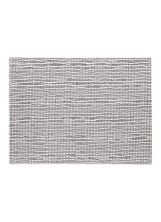Main View - Click To Enlarge - CHILEWICH - Lattice Rectangle Placemat — Silver