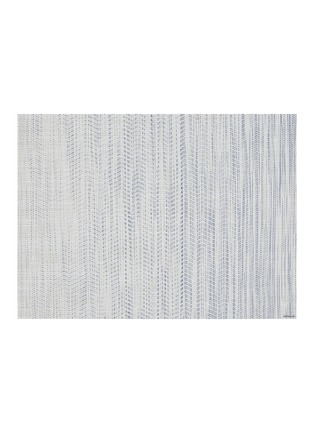 Main View - Click To Enlarge - CHILEWICH - Wave Rectangle Placemat — Blue