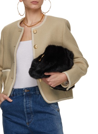 Figure View - Click To Enlarge - SIMONETTA RAVIZZA - Furrissima Mink Pouch