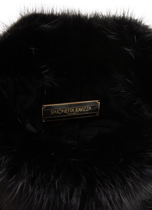 Detail View - Click To Enlarge - SIMONETTA RAVIZZA - Mini Furrissima Mink Pouch Bag