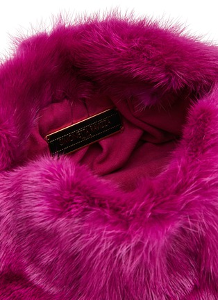 Detail View - Click To Enlarge - SIMONETTA RAVIZZA - Furrissima Mink Mini Bag