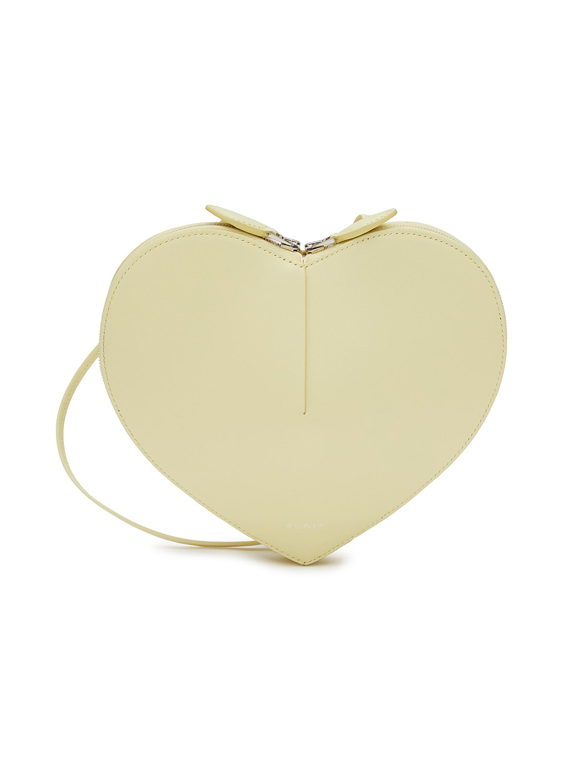 ALAIA Le Coeur Heart Eyelet Crossbody Bag - Bergdorf Goodman