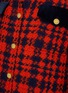  - MING MA - Oversized Checked Wool Jacket