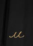  - MING MA - Box Pleated Embroidered Midi Skirt