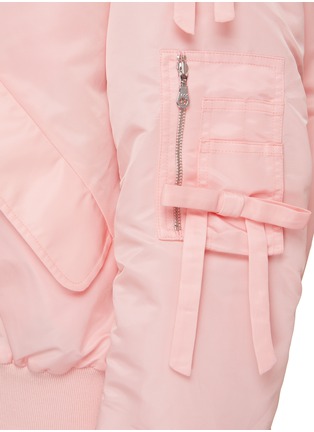  - MING MA - Ribbon Bomber Jacket