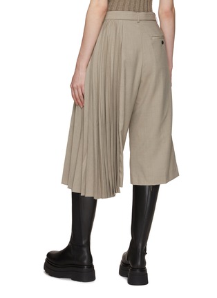 Back View - Click To Enlarge - SACAI - Asymmetrical Side Pleat Culottes