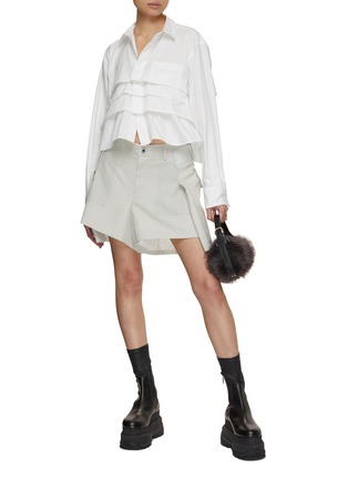 Figure View - Click To Enlarge - SACAI - Side Panel Detail Shorts