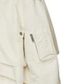  - SACAI - Tiered Cropped Bomber Jacket