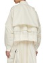 Back View - Click To Enlarge - SACAI - Tiered Cropped Bomber Jacket