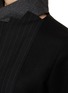  - SACAI - Asymmetric Shalk Stripe Coat