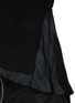  - SACAI - Bifabric Chalk Stripe Back Cardigan