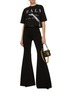 Figure View - Click To Enlarge - BALMAIN - Knitted Flare Pants