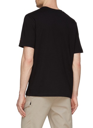 Back View - Click To Enlarge - PAUL & SHARK - Printed Cotton T-Shirt