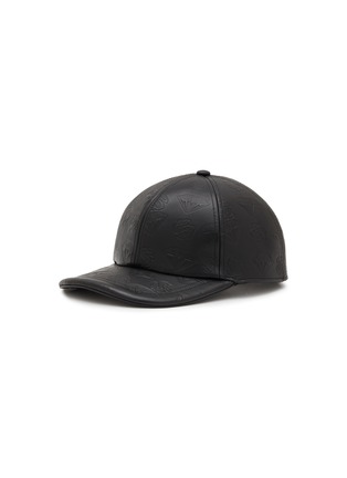Main View - Click To Enlarge - MONCLER - x Billionaire Boys Club Leather Baseball Cap