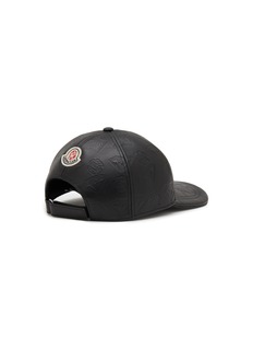 MONCLER x Billionaire Boys Club Leather Baseball Cap Men Lane Crawford