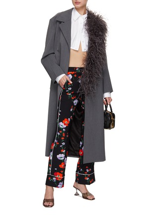 Figure View - Click To Enlarge - N°21 - Allover Floral Pants