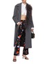 Figure View - Click To Enlarge - N°21 - Allover Floral Pants