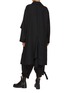 Back View - Click To Enlarge - Y'S - Left Front Plush Coat