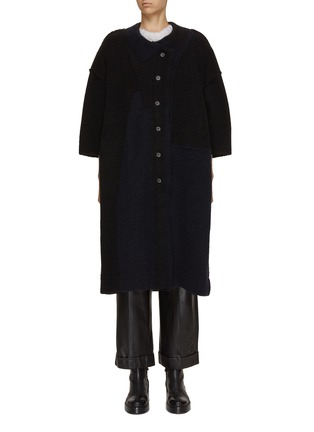 Main View - Click To Enlarge - Y'S - Oversized Panelled Coat