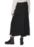 Back View - Click To Enlarge - Y'S - Asymmetric Flared Pants