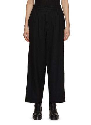 Main View - Click To Enlarge - Y'S - Pleat Front Tapered Pants