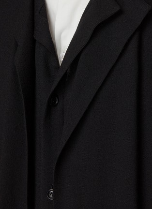  - Y'S - Collarless Coat