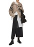 Figure View - Click To Enlarge - Y'S - Fringed Rag Wool Knit Jacket