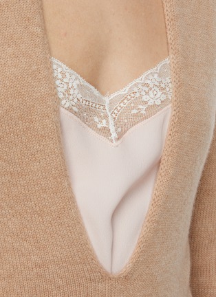  - N°21 - Trompe L'oeil Cami Panel Sweater