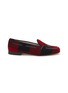 Main View - Click To Enlarge - STUBBS & WOOTTON - Tassel Embroidered Check Loafers