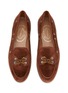 Detail View - Click To Enlarge - STUBBS & WOOTTON - Jetty Embroidered Velvet Boat Loafers