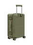 Front View - Click To Enlarge - JULY - Carry On Trunk — Matte Moss Green