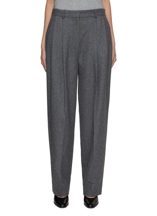 Main View - Click To Enlarge - TOTEME - Double Pleated Tailored Pants