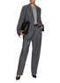 Figure View - Click To Enlarge - TOTEME - Double Pleated Tailored Pants