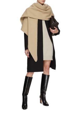 Figure View - Click To Enlarge - TOTEME - Maxi Wool Scarf