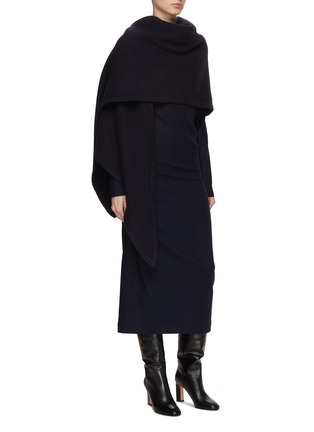 Front View - Click To Enlarge - TOTEME - Maxi Wool Scarf