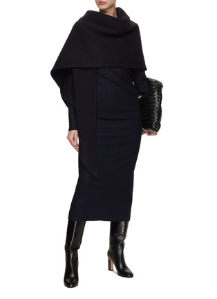 Figure View - Click To Enlarge - TOTEME - Maxi Wool Scarf