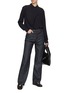 Figure View - Click To Enlarge - TOTEME - Drape Front Shirt