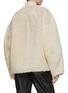 Back View - Click To Enlarge - TOTEME - Teddy Shearling Clasp Jacket