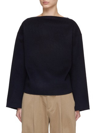 Main View - Click To Enlarge - TOTEME - Doublé Wool Top