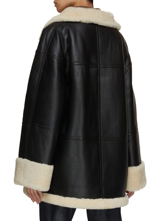 Back View - Click To Enlarge - TOTEME - Signature Shearling Jacket